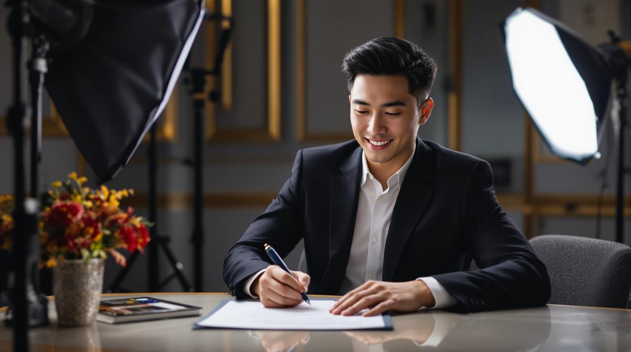 新生代演员苏晨正式签约91短视频,开启全新艺术征程